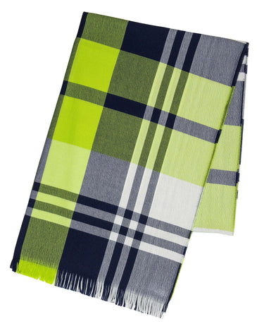 Joshua Ellis Outlet - Green Black Watch Lightweight Summer Stole